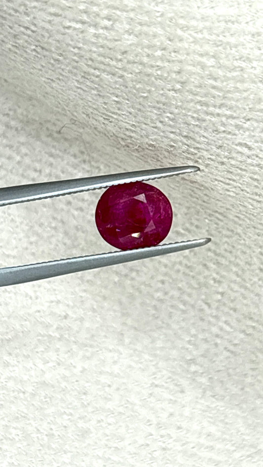 BURMESE RUBY GRS CERT
