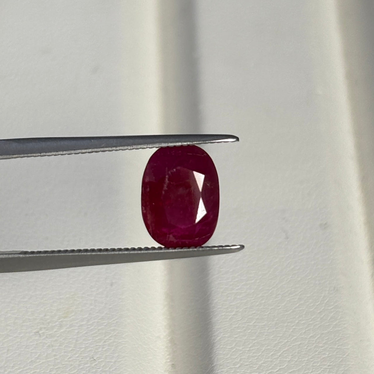A RARE TAJIK RUBY GRS