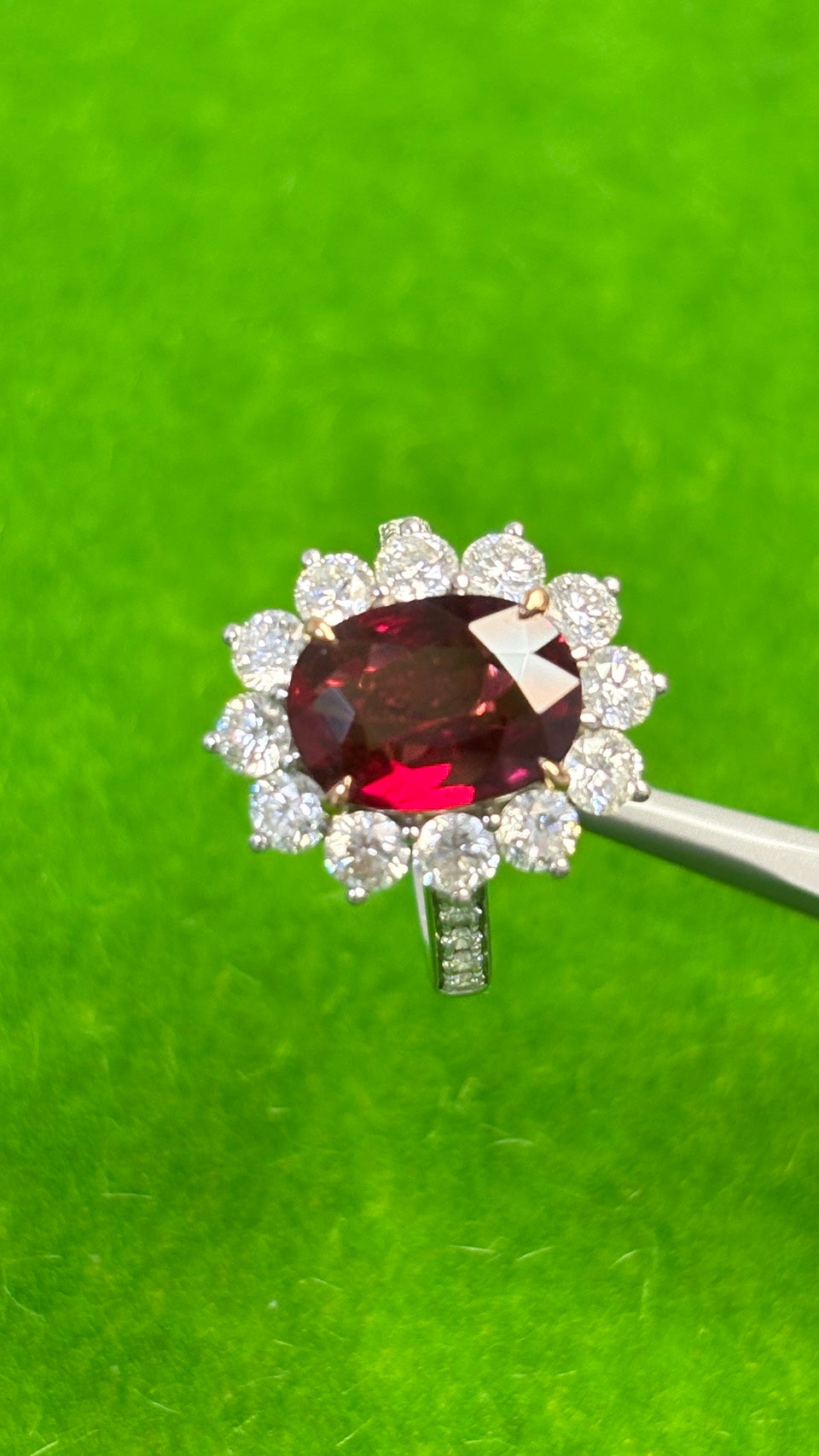 A RARE RUBY RING