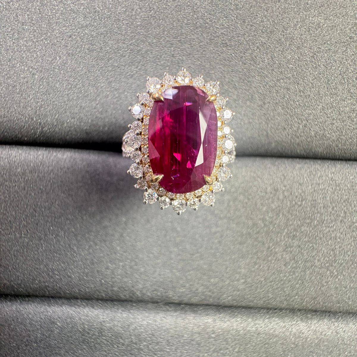 A MOGOK RUBY 3.83 CARATS