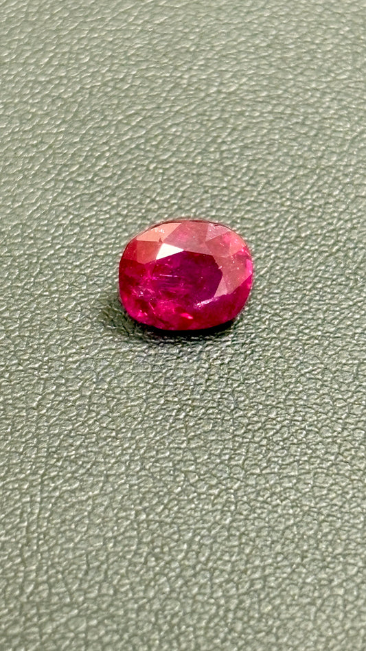A PIGEON BLOOD BURMA RUBY