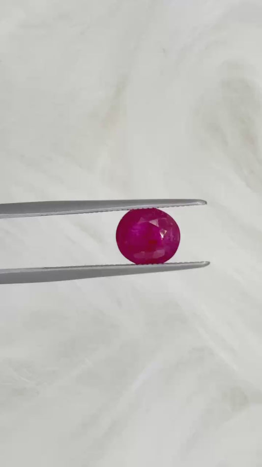 BURMESE RUBY GRS CERT