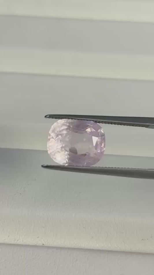 GRS SWEET PINK SAPPHIRE 5.05 CARATS
